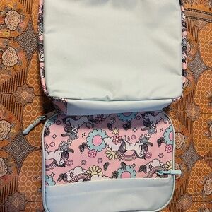 Pastel Unicorn Print kids lunch Bag